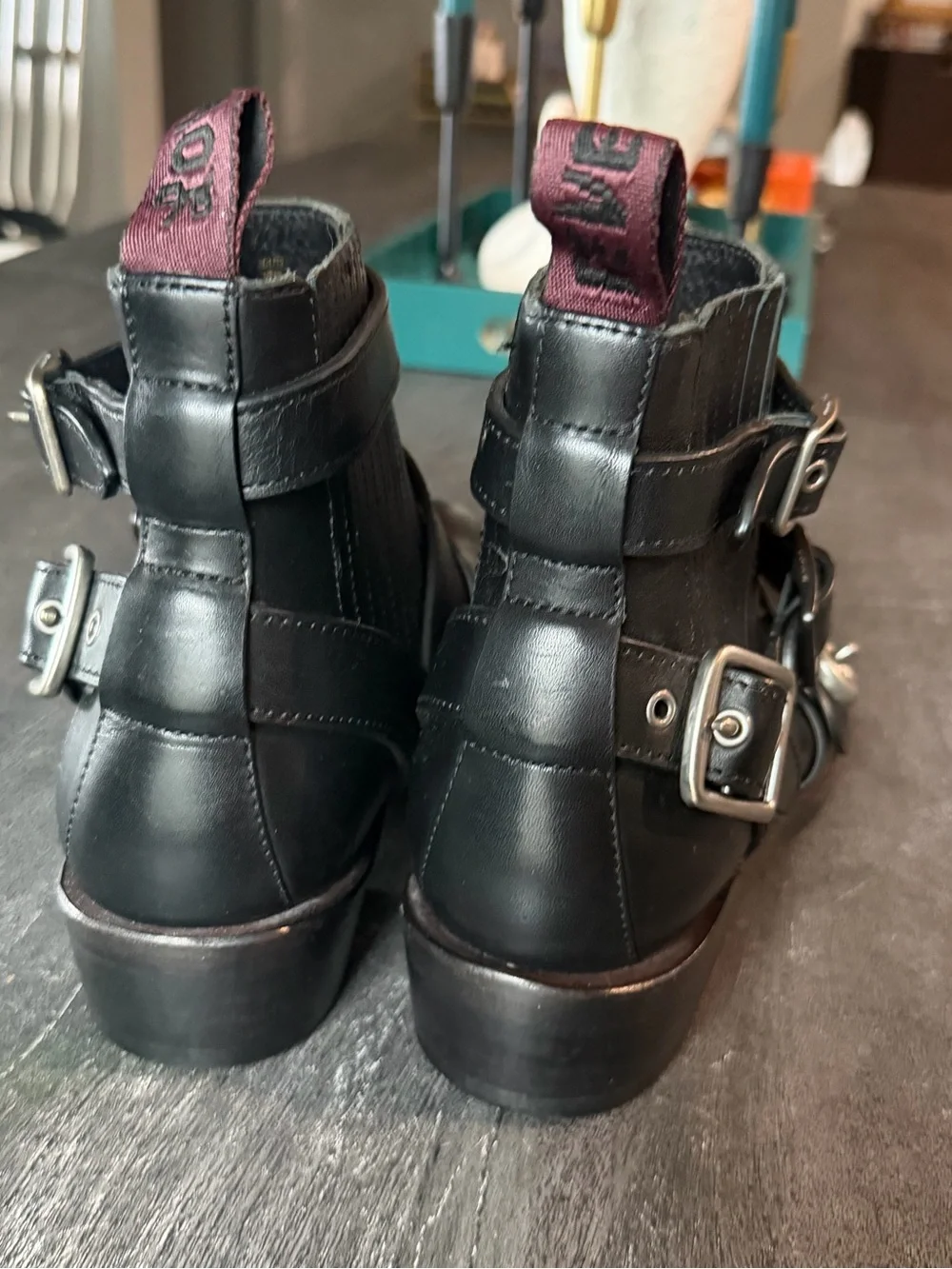 Coach sleek black